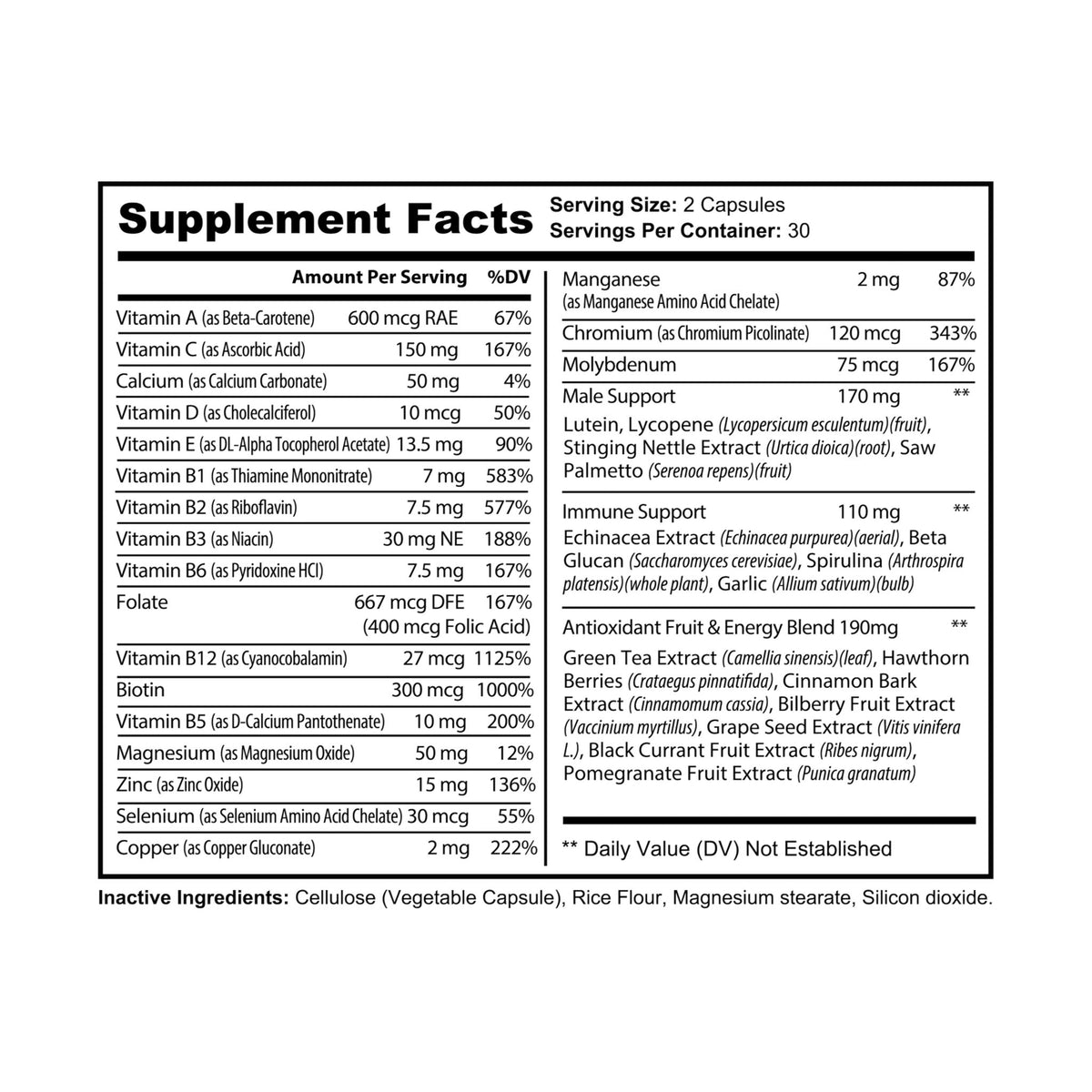 Eden Men's Multivitamin