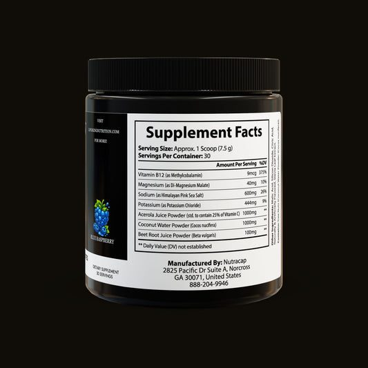 Sustain Ionized Electrolyte Mix (Blue Raspberry)