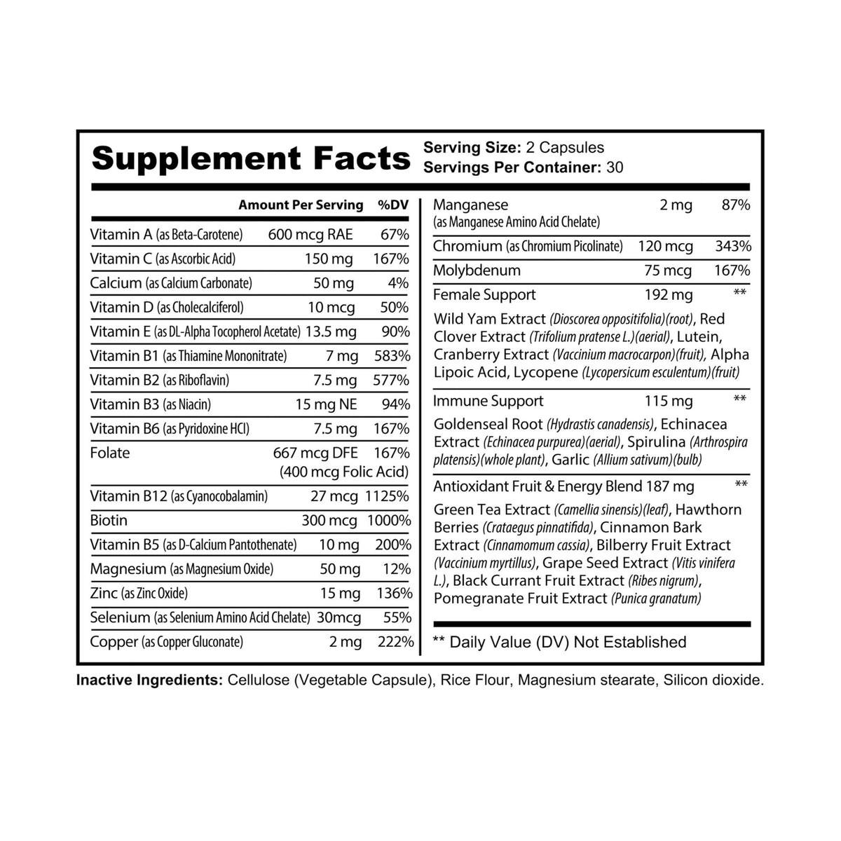 Eden Women's Multivitamin
