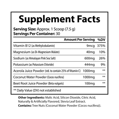 Sustain Ionized Electrolyte Mix (Blue Raspberry)