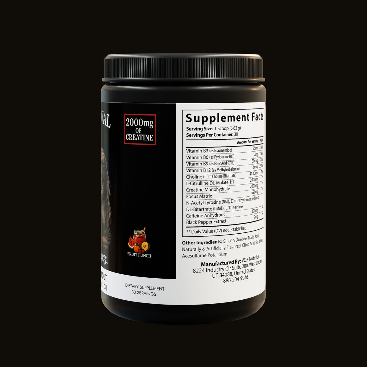 Renewal Pre-Workout (Creatine Loaded)